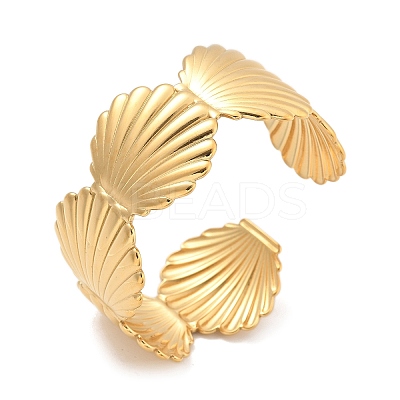 304 Stainless Steel Cuff Bangles for Women LS-AJEW-P127-20G-1