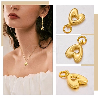 10Pcs Rack Plating Brass Pendants KK-SZ0002-55G-T-1