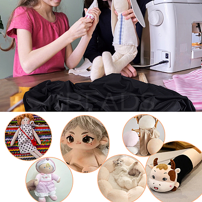 Polyester Doll Skin Fabric DIY-WH0435-48D-1