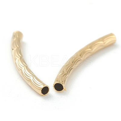 Brass Tube Beads X-KK-Y003-81B-G-1