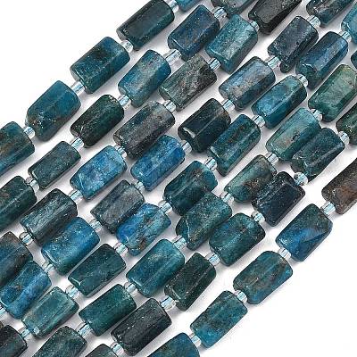 Natural Apatite Beads Strands G-H352-A01-02-1