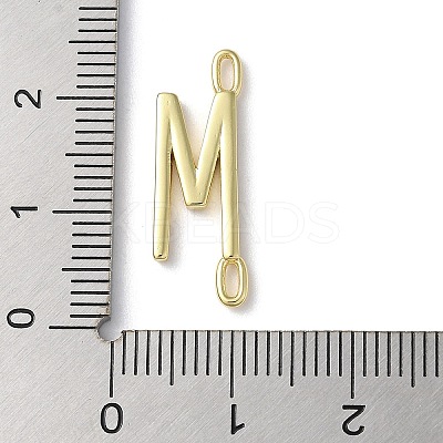 Rack Plating Brass Connector Charms KK-P245-07G-M-1
