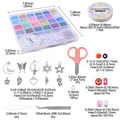 DIY Bracelet Making Kit DIY-YW0006-93-1