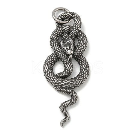 316 Surgical Stainless Steel Pendants STAS-Z073-70AS-02-1