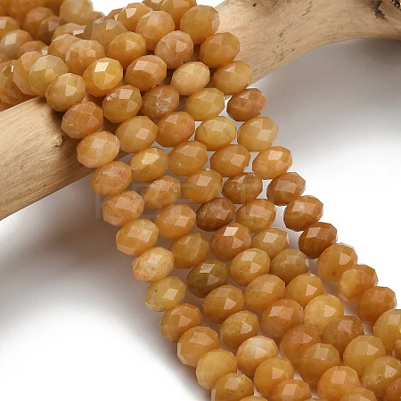 Natural Topaz Jade Beads Strands G-Z111-A06-03-1