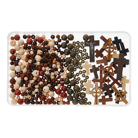 DIY Cross Jewelry Making Findings Kits DIY-DC0002-93-1