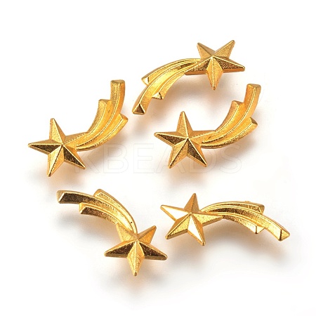 Zinc Alloy Cabochons PALLOY-WH0036-23G-1