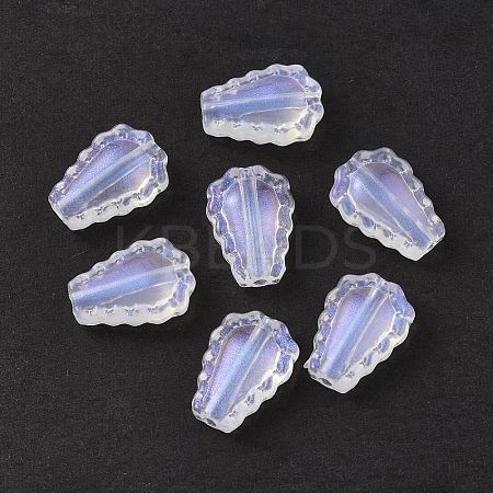 Transparent Acrylic Beads OACR-P007-42-1