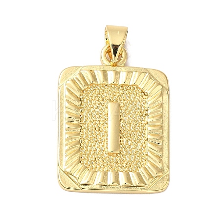 Rack Plating Brass Pendants KK-B092-42G-I-1