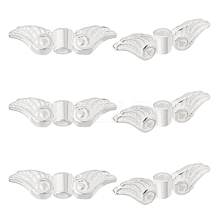 6Pcs 925 Sterling Silver Beads FIND-PH0021-81-1