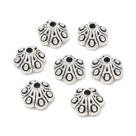 Tibetan Style Bell Filigree Bead Caps LS-TIBE-A23845-AS-FF-1