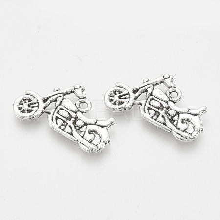 Tibetan Style Alloy Pendants X-TIBE-N005-19AS-LF-1