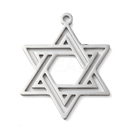 Non-Tarnish 304 Stainless Steel Pendants LS-STAS-R116-01P-1