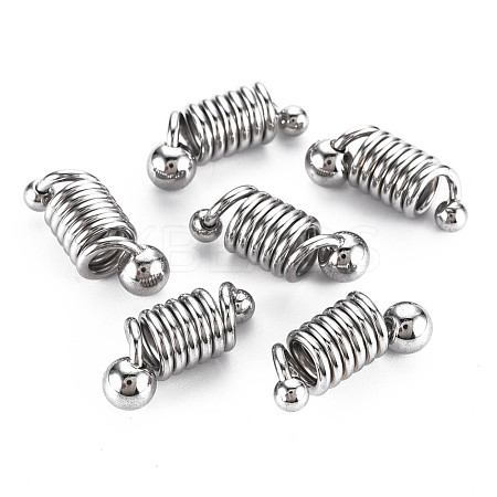 Non-Tarnish 201 Stainless Steel European Beads STAS-N096-001-1