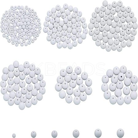 CHGCRAFT 340Pcs Opaque Acrylic Beads MACR-CA0001-36-1