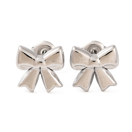 Non-Tarnish 304 Stainless Steel Stud Earrings EJEW-G395-37P-1