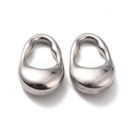 Non-Tarnish 304 Stainless Steel Pendants LS-STAS-B024-37P-1