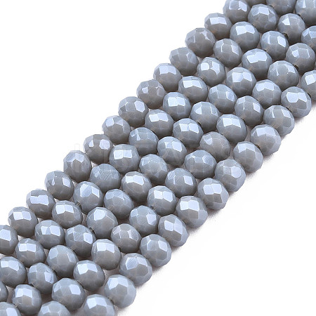 Electroplate Glass Beads Strands LS-EGLA-A034-P4mm-A16-1