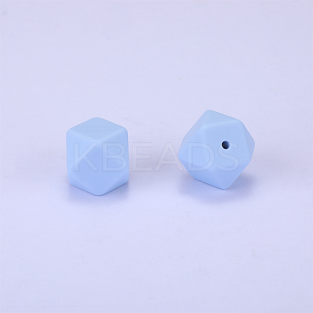 Hexagonal Silicone Focal Beads LS-SI-JX0020A-86-1