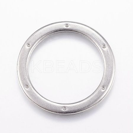 Tarnish Resistant 304 Stainless Steel Linking Rings LS-STAS-P125-04P-1