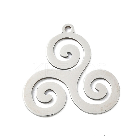 201 Stainless Steel Pendants LS-STAS-I359-05P-1
