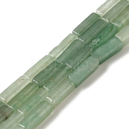 Natural Green Aventurine Beads Strands G-G873-A01-01-1