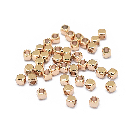 Rack Plating Brass Spacer Beads LS-X-KK-F801-11-RG-1