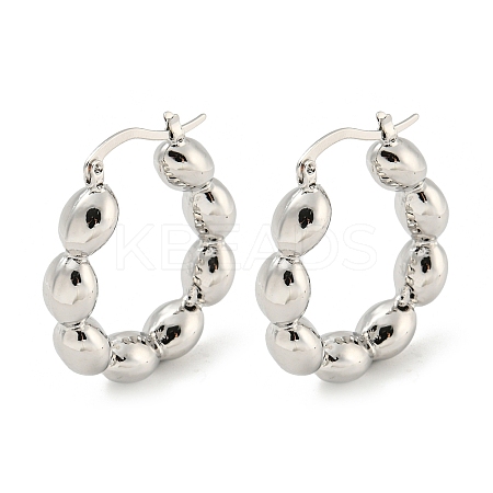 Rack Plating Brass Hoop Earrings EJEW-M247-12P-1