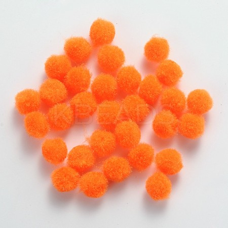 DIY Doll Craft Pom Pom Yarn Pom Pom Balls AJEW-S006-10mm-14-1