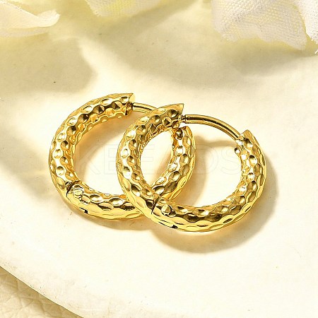 304 Stainless Steel Hoop Earrings for Women EJEW-M068-12D-G-1