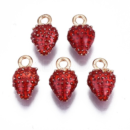 Alloy Enamel Charms ENAM-N054-71B-1