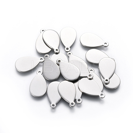 Tarnish Resistant 201 Stainless Steel Pendants STAS-L234-099P-1