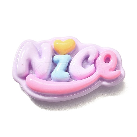 Opaque Resin Cabochons RESI-D275-02A-1