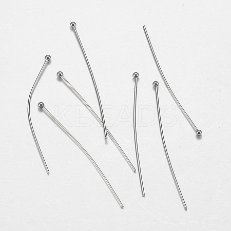 Tarnish Resistant 304 Stainless Steel Ball Head Pins LS-STAS-I097-047P-1
