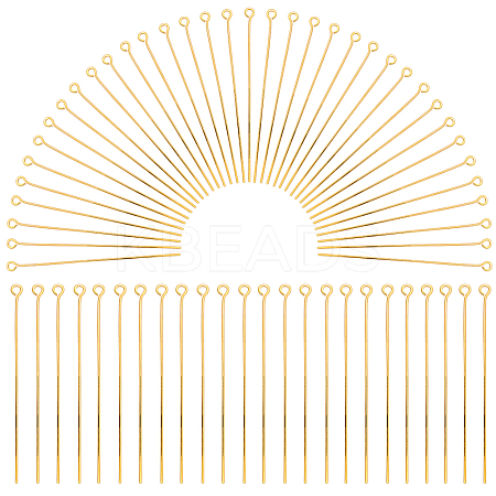 600Pcs Brass Eye Pin KK-SP0001-69D-G-1