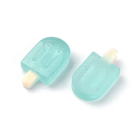 Luminous Resin Cabochons CRES-WH0013-17E-1
