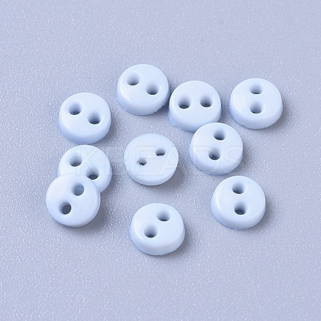 Nylon Tiny Button X-BUTT-WH0014-28A-1