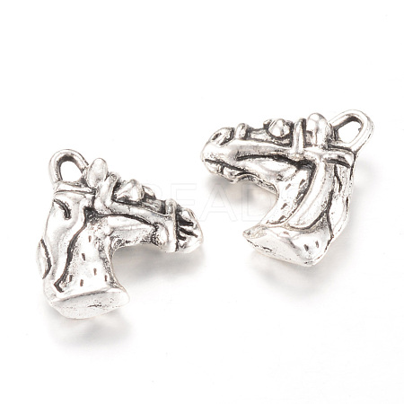 Tibetan Style Alloy Pendants TIBEP-Q063-49AS-RS-1