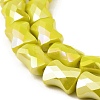 AB Color Plate Glass Beads Strands EGLA-P051-06A-B01-4