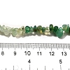 Natural Prehnite & Chrysoprase & Green Aventurine Beads Strands G-L610-A19-01-5