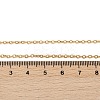 304 Stainless Steel Cable Chain Necklaces X-NJEW-K090-01G-2