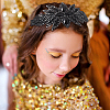 Flower Rhinestone Headbands PHAR-WH0020-05B-5