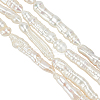 1 Strand Natural Keshi Pearl Freshwater Pearl Beads Strands PEAR-OC0001-01-1