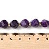 Natural Sesame Jasper Dyed Beads Strands G-U023-A01-03-5