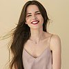 2Pcs 2 Colors Alloy Pendant Necklaces Set NJEW-FI0001-54-6