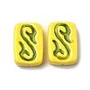 Handmade Porcelain Beads PORC-K010-02F-1