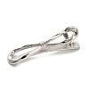 Alloy Alligator Hair Clips AJEW-A061-01D-P-2