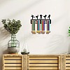 Sports Theme Iron Medal Hanger Holder Display Wall Rack ODIS-WH0055-171-6