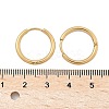 Ion Plating(IP) 304 Stainless Steel Huggie Hoop Earrings EJEW-F111A-19mm-G-3