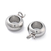 Anti-Tarnish 304 Stainless Steel Pendant Bails STAS-P374-03P-1